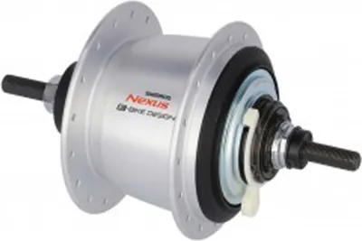 Produktbild von SHIMANO SG-C7000-5V Nexus Getriebenabe, V-Brake, 5-Gang, 32 Loch, ohne Zubehör, silber