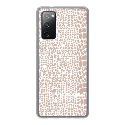 Produktbild von MuchoWow® Handyhülle Schutzhülle Hülle für Samsung Galaxy S20 FE Tiermuster - Rosa - Schlange Silikon Softcase Handy Hülle - Abdeckung