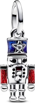Immagine prodotto di Pandora Ciondolo in argento sterling con smalto e zirconi rossi 793583C01