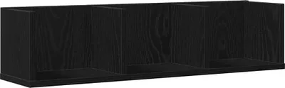 Obrázek produktu pro vidaXL Nástěnná police vzhled černého dubu 75 x 18 x 18 cm materiál na bázi dřeva