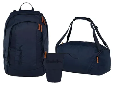 Produktbild von Satch, Schulrucksack-Set AIR Nordic Blue 3-teilig, ab 5. Klasse