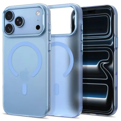 Obrázek produktu pro Pouzdro Tech-Protect MagZero MagSafe pro Apple iPhone 17 Pro Max / 18 Pro Max, matná barva, modrá