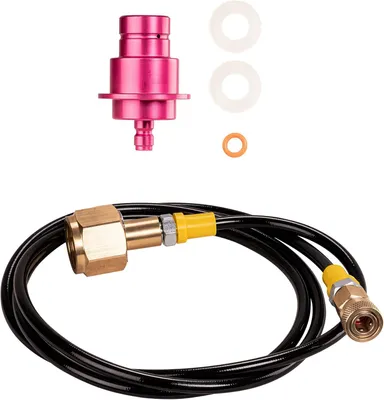 Image de Tuyau haute pression pour CO₂ + adaptateur pour Sodastream DUO Quick Connect – grandes bouteilles de CO₂