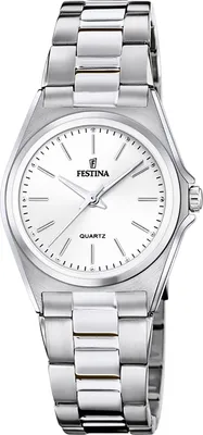 Produktbild von Festina Edelstahl Damen Uhr Armbanduhr silber Casual D2UF20553/2