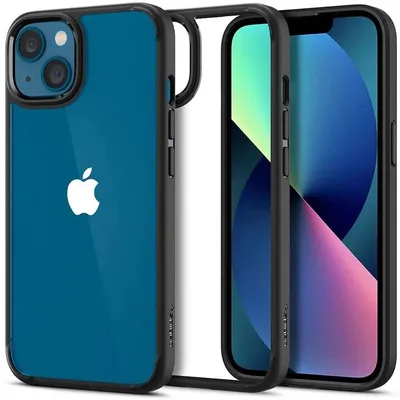 Obrázok produktu pre Spigen Ultra Hybrid púzdro, matná čierna - iPhone 13 (ACS03523)