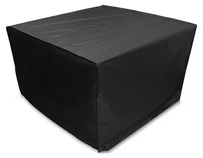 Produktbild von 110 x 110 x 85 cm, wasserdichte rechteckige Tischabdeckung für den Außenbereich, Schutzhülle für quadratische Gartenmöbel, Gartentischschutz