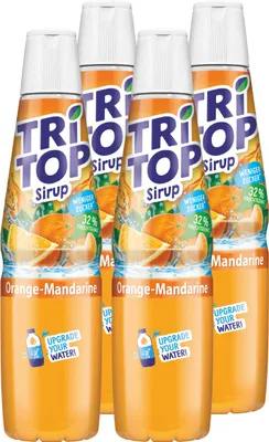 Produktbild von Tri Top Getränke-Sirup Orange-Mandarine 600ml - kalorienarm (4er Pack)