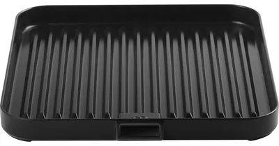 Produktbild von Cadac Gerippte Universal-Grillplatte für 2-Cook 3 aus Aluminium mit Griff 25 x 27 cm 98710C