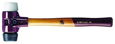 Produktbild von Stubai Schonhammer Simplex, schwarz & weiß 60 mm