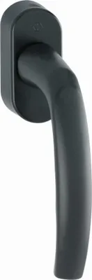 Produktbild von Drehkippgriff Atlanta Secustik 0530/US952 HOPPE - Vierkant variofit 9/19 mm Schraube 30/35mm - Schwarz matt 9714 - 11566413