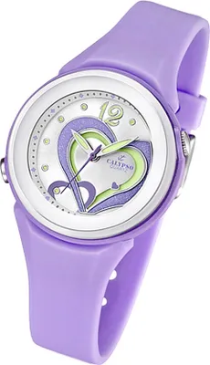 Produktbild von Calypso Damen Uhr Analogico K5576/4 Kunststoff Armbanduhr flieder lila UK5576/4