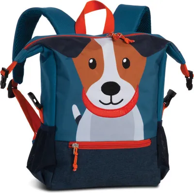 Produktbild von Fabrizio Go Green Kinderrucksack Kindergarten Rucksack 20643 Hund Blau