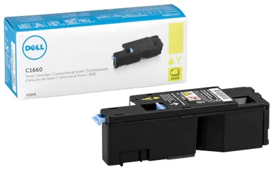 Immagine prodotto di Toner DELL V53F6 C1660W YELLOW ST
