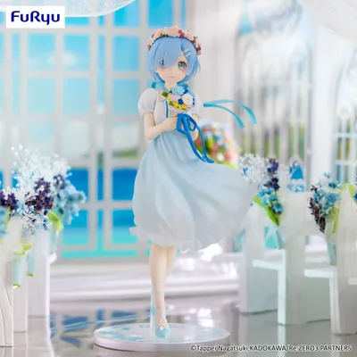 Obrázek produktu pro Re:Zero Starting Life in Another World Trio-Try-iT PVC soška Rem Bridesmaid 21 cm