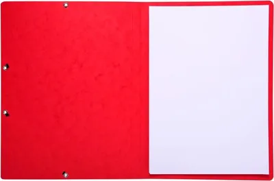 Produktbild von Eckspannmappe A4 Manila-Karton 355g/qm rot Packung mit 10 Stück