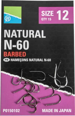 Obrázok produktu pre Háčik Preston Natural N-60 - 6