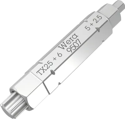 Immagine prodotto di Wera 9507 SB 4-in-1 Bit 2, 2,5; 5; 6 x TX 25 x 37 mm