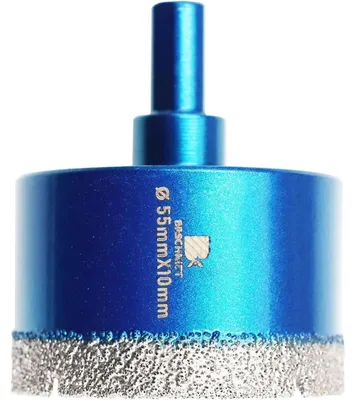Immagine prodotto di Trapano diamantato da 55 mm per piastrelle, Vetroceramica, granito, porcellana, muratura e marmo