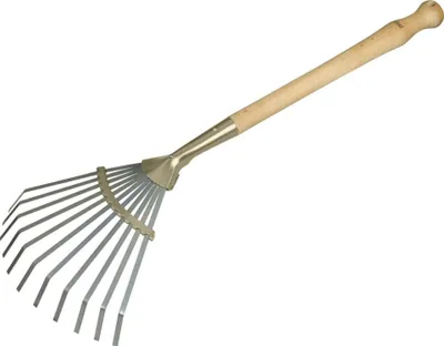 Produktbild von Idealspaten Kleinfächerbesen Buchenstiel 40 cm