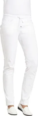 Immagine prodotto di Pantaloni Leiber da donna 08/7101/0167 bianco/rosa scuro-32TALL