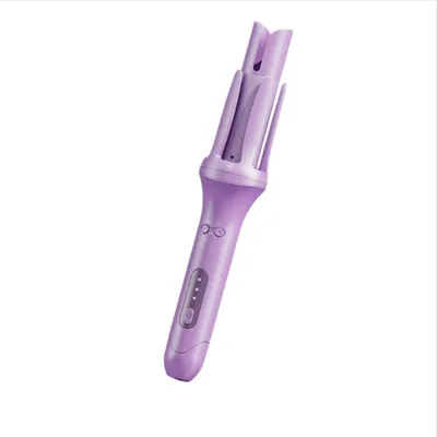 Produktbild von INF Automatischer elektrischer Lockenstab 32mm - 3-stufige intelligente Temperaturregelung, antiverbrühender Griff, 60min automatische Abschaltung Violett