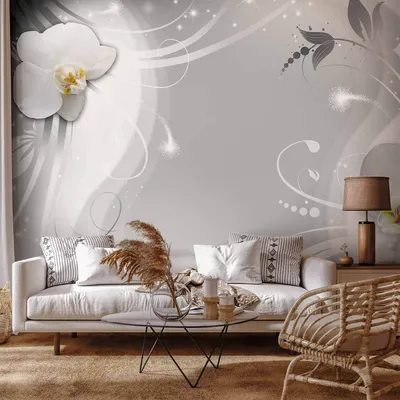 Produktbild von Selbstklebende Folie Fototapete - Charming orchid 98x70 cm Blumen b-A-0149-a-b