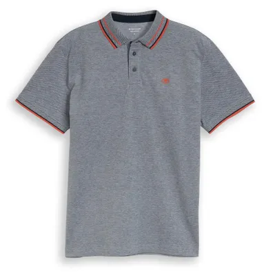 Produktbild von Piqué Poloshirt mit Logo-Print