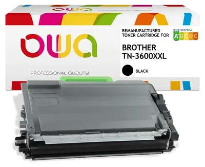 Image de Cartouche de toner Armor OWA compatible avec BROTHER TN-3600XXL noir 11 000 pages - Compatible - Cartouche de toner