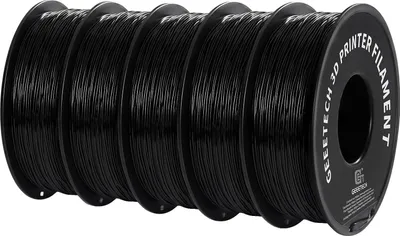 Obrázok produktu pre TPU vlákno, priemer 1,75 mm, kompatibilné s FDM tlačiarňami, čierne