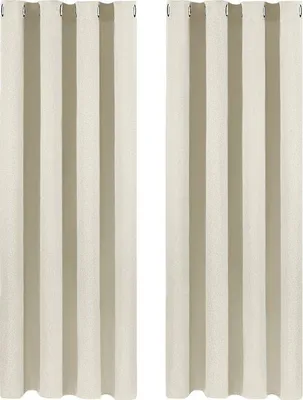 Zdjęcie produktu dla Zasłony zaciemniające 100% poliester, kolor kremowy, 135 x 245 cm