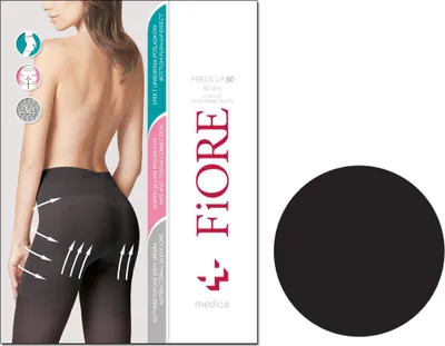 Produktbild von Blickdichte Strumpfhose für den Po 60den 4 Black