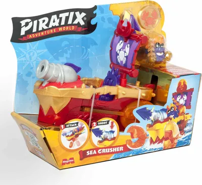 Zdjęcie produktu dla Piratix Sea Crusher S Playset