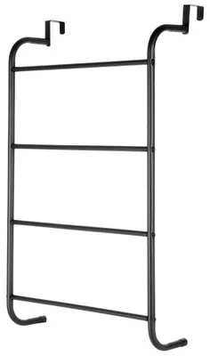 Image de Porte-serviettes - Métal - Noir