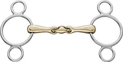 Produktbild von Sprenger KK ULTRA 3-Ring Gebiss doppelt gebrochen 14mm