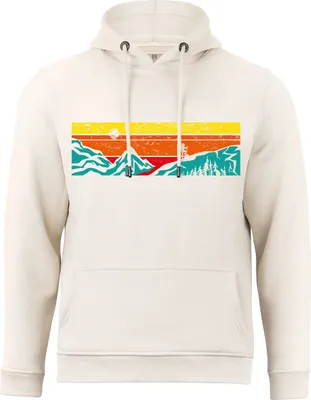 Produktbild von Cotton Prime® Kapuzensweatshirt mit Bergen - Lets Hiking XL Sand