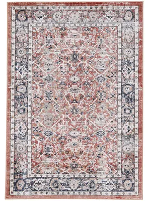 Produktbild von Teppich Liana Rot 140x200 cm | Moderner Teppich für Wohn- und Schlafzimmer