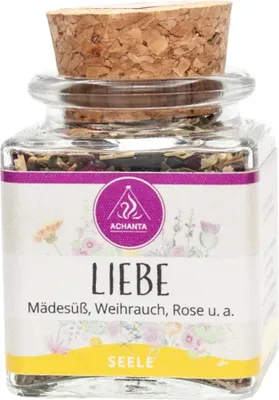 Produktbild von Räucherwerk für die Seele - Liebe 50ml - Räuchermischung von Achanta Räucherwelt