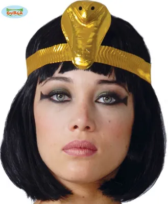 Produktbild von goldene Cleopatra Tiara Kopfband für Damen