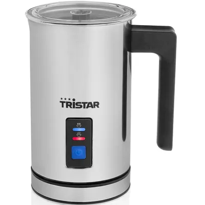 Obrázek produktu pro Tristar MK-2276, Automatic milk frother/warmer, Černá, Nerezová ocel, Nerezová ocel, 115 ml, 0,24 l, Nerezová ocel