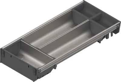 Produktbild von Blum Orga-Line Besteckeinsatz Set - Besteckkasten ZSI.XXXBI2N, NL 450mm, grau