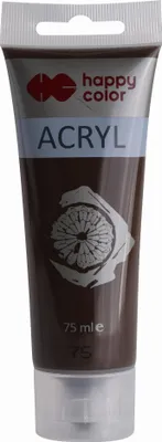Produktbild von Acrylfarbe 75Ml. Dunkelbraun 7262