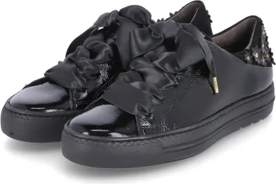 Obrázok produktu pre Paul Green Low Sneaker Women's Patent Leather Black Veľkosť: 4½
