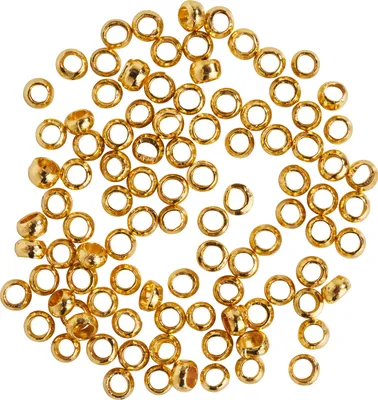 Produktbild von Quetschperlen, Rund, Ø 2 mm Gold