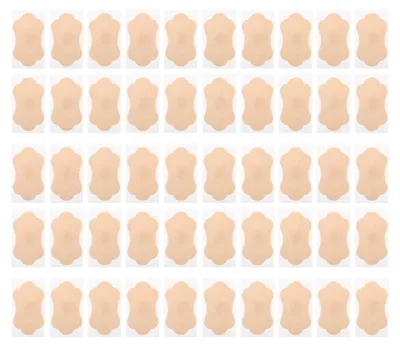 Immagine prodotto di 50 cerotti estivi per l'attaccatura delle ascelle, versatili, sottili, invisibili, che non lasciano cicatrici, in cotone elasticizzato, con assorbimento monouso, ideali per l'attività sportiva