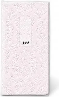 Produktbild von (alt01348)() 10 Taschentücher geprägt Moments ornaments rosa
