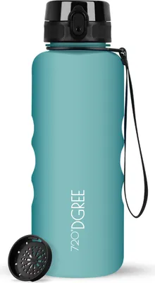 Produktbild von uberBottle softTouch Trinkflasche mit Sieb 1500ml / Ocean Blue/ 720DGREE