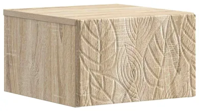Immagine prodotto di vidaXL Comodino da parete in rovere Sonoma 49 x 34,5 x 20 cm