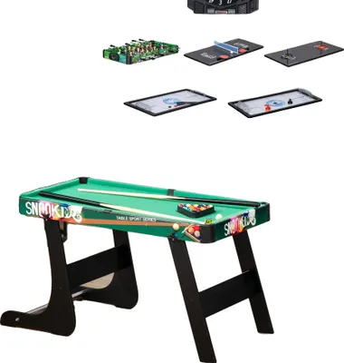 Obrázek produktu pro Multifunkční stůl, prostorově úsporný design, rozmanité možnosti hraní, vícebarevný