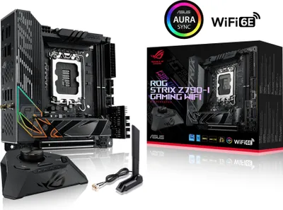 Immagine prodotto di Asus 90Mb1Cm0-M0Eay0 Rog Strix Z790-I Gaming Wifi//Lga1700,Z790,Usb3.2 Gen 2X2,Mb