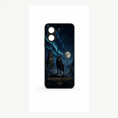 Produktbild von Xiaomi Redmi 13C 4G Hülle Handyhülle Schutzhülle Case mit Wolf Motiv – LUNØIR ©